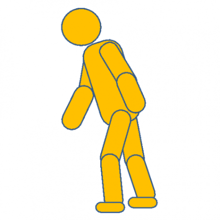 よく見かける姿勢